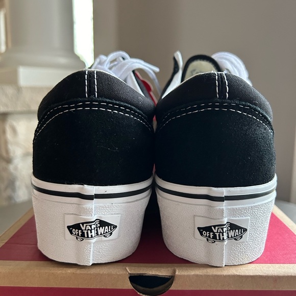 Women's Vans Old Skool Stackform Soft Suede Casual Shoes Women’s 10.5 - Picture 4 of 6